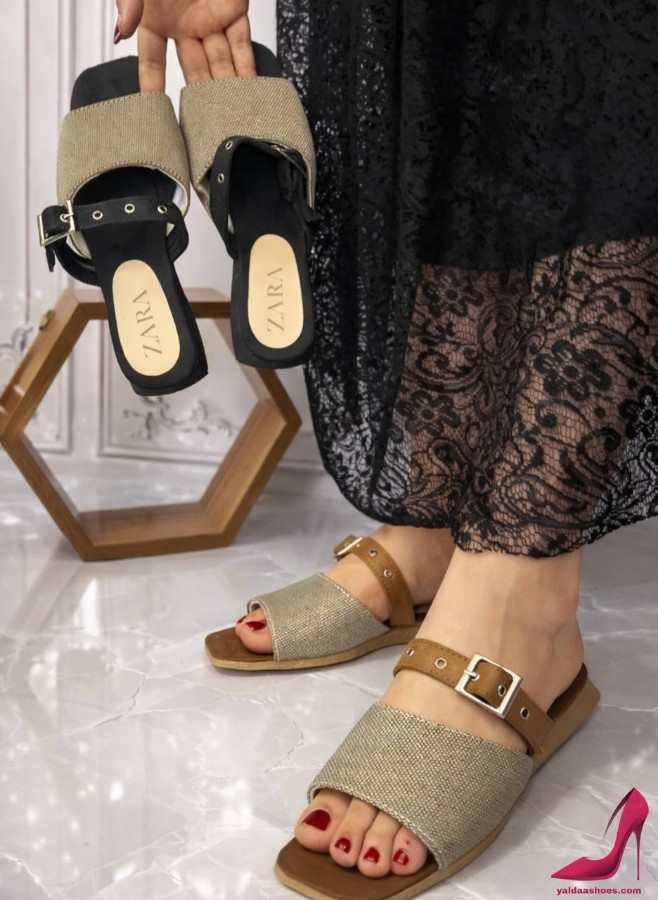 دمپایی مراکشی تخت کد 106